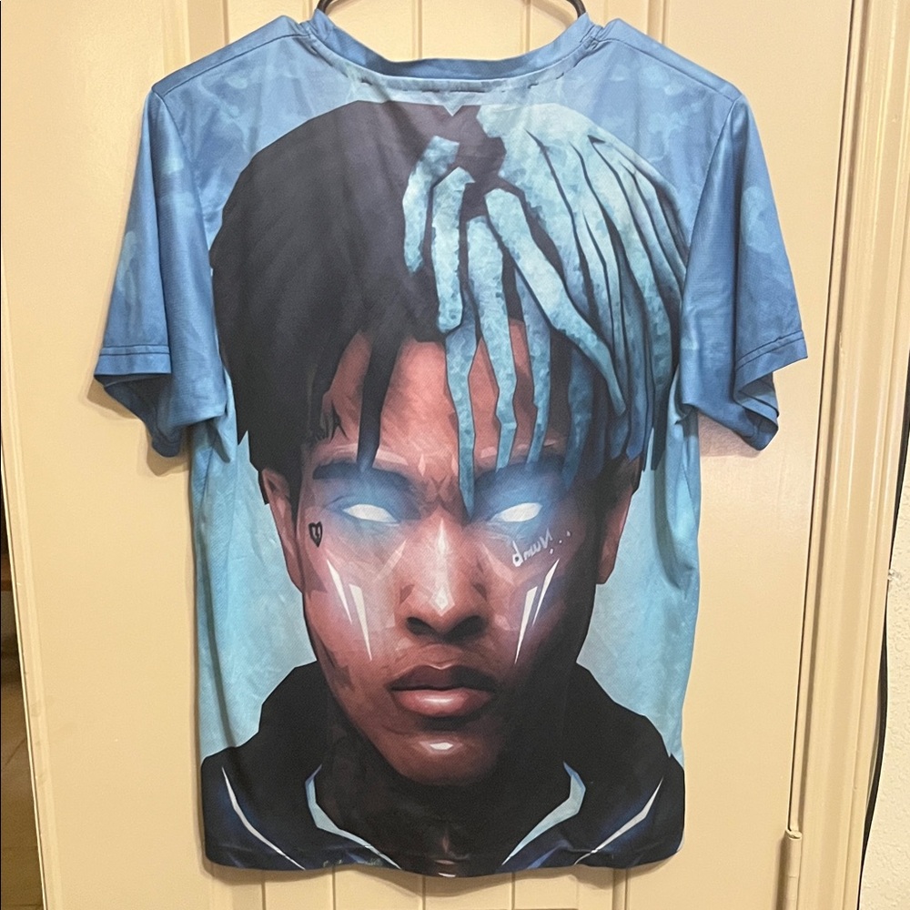 XXXTentacion Anime Face Front and Back Medium Shirt